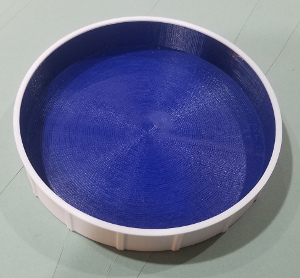 Empty Pool - HO Scale image. See Text for Details.